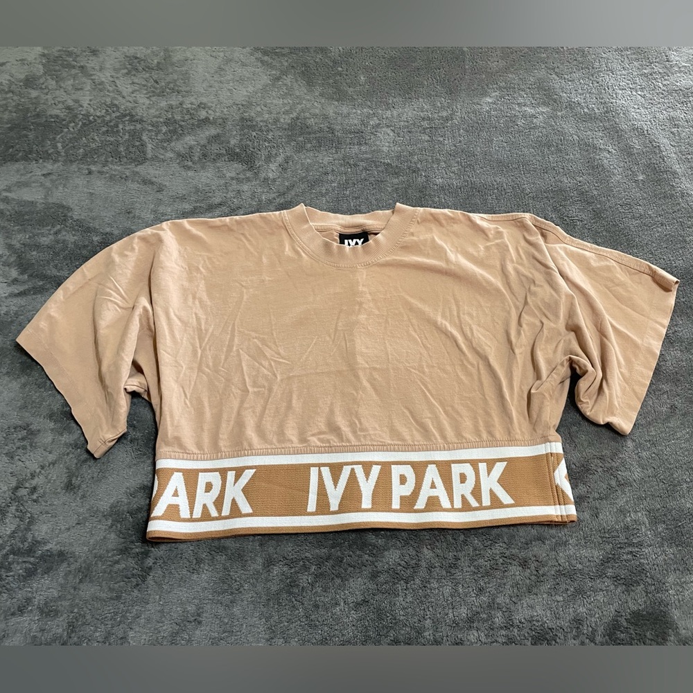 IVY Park Cropped Oversized Top